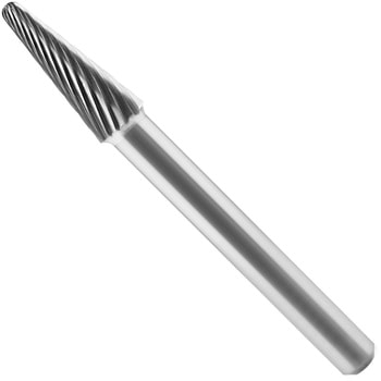 超硬ロータリーバーL型 テーパーラジアス RYOCO(菱高精機)
