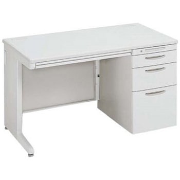 SDデスク 片袖机 4段L オカムラ(岡村製作所)