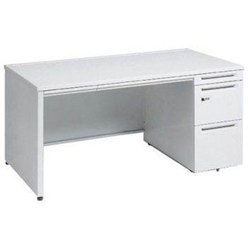 アドバンス 右片袖 中央引出し付(A3対応) コンセント対応タイプ ダイヤル錠タイプ パネル脚 オカムラ(岡村製作所)