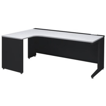 アドバンス L型左用引出無 配線カバーコンセント対応タイプ L脚 オカムラ(岡村製作所)