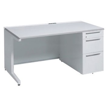 アドバンス 右片袖3段B5 中央引出し無 コンセント対応タイプ L脚 オカムラ(岡村製作所)