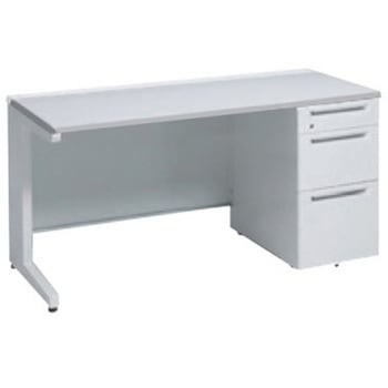 アドバンス 右片袖3段B5 中央引出し無 標準タイプ L脚 オカムラ(岡村製作所)