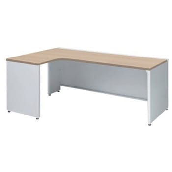 アドバンス L型左用引出無 配線カバー標準タイプ パネル脚 オカムラ(岡村製作所)