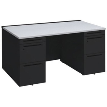 アドバンス 両袖机 中央引出し無 スタンダードタイプ オカムラ(岡村製作所)