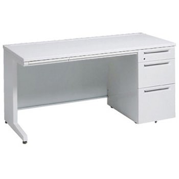 アドバンス 右片袖3段B5 中央引出し付(A3対応) 標準タイプ L脚 オカムラ(岡村製作所)