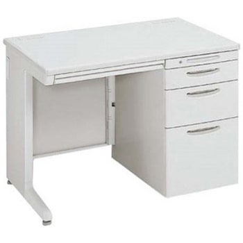 SDデスク 片袖机 4段L オカムラ(岡村製作所)