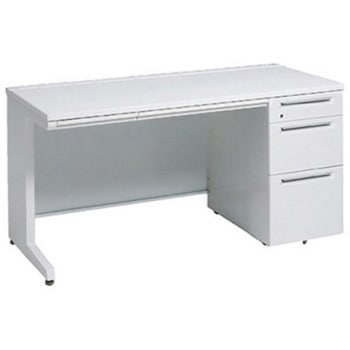 アドバンス 右片袖3段B5 中央引出し付(A3対応) 標準タイプ L脚 オカムラ(岡村製作所)