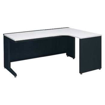 アドバンス L型右用引出付(A3対応) 配線カバーコンセント対応タイプ L脚 オカムラ(岡村製作所)