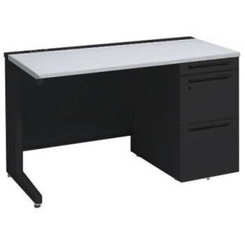 アドバンス 右片袖 中央引出し無 コンセント対応タイプ L脚 オカムラ(岡村製作所)