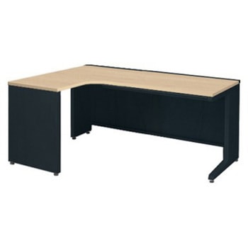 アドバンス L型左用引出付(A3対応) 配線カバー標準タイプ L脚 オカムラ(岡村製作所)