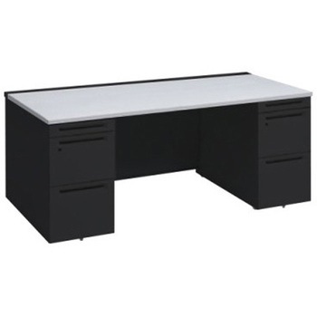 アドバンス 両袖机 中央引出し無 スタンダードタイプ オカムラ(岡村製作所)