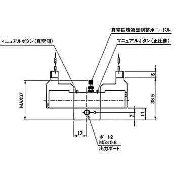 VA01PLC24-1U-M5 クロダ 直動形4ポート2位置電磁弁VA01 24シリーズ