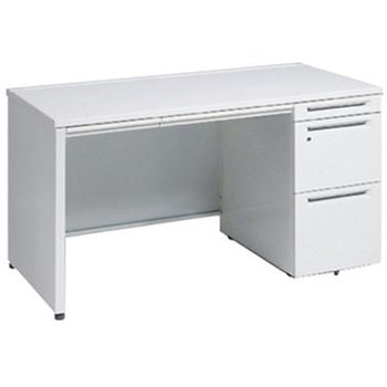 アドバンス 右片袖 中央引出し付(A3対応) 標準タイプ パネル脚 オカムラ(岡村製作所)