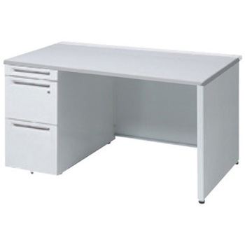 3V19FJ MK28 アドバンス 左片袖 中央引出し無 標準タイプ パネル脚 オカムラ(岡村製作所) 06721499