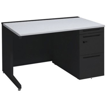 アドバンス 右片袖 中央引出し無 標準タイプ ダイヤル錠タイプ L脚 オカムラ(岡村製作所)