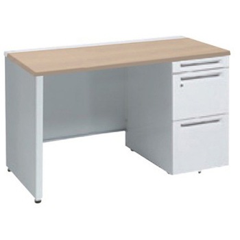 アドバンス 右片袖 中央引出し無 標準タイプ パネル脚 オカムラ(岡村製作所)