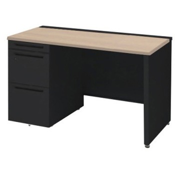 3V19GL MK57 アドバンス 左片袖 中央引出し無 標準タイプ パネル脚 オカムラ(岡村製作所) 06725839