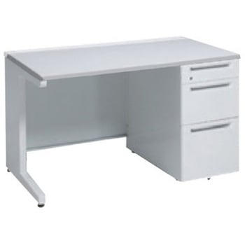 アドバンス 右片袖3段B5 中央引出し無 標準タイプ L脚 オカムラ(岡村製作所)