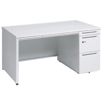 アドバンス 右片袖 中央引出し付(A3対応) 標準タイプ ダイヤル錠タイプ パネル脚 オカムラ(岡村製作所)