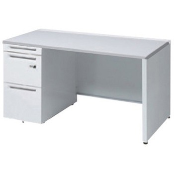 3V1JEJ MK28 アドバンス 左片袖 中央引出し無 標準タイプ ダイヤル錠タイプ パネル脚 オカムラ(岡村製作所) 06730188