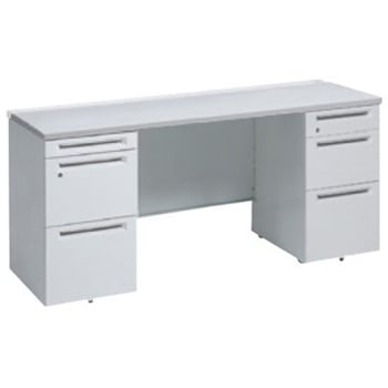 アドバンス 両袖机 3段B5 中央引出し無 スタンダードタイプ オカムラ(岡村製作所)