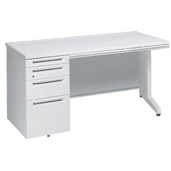 3V1XCH MK28 アドバンス 左片袖4段 中央引出し付(A3対応) 標準タイプ L脚 オカムラ(岡村製作所) 06731588