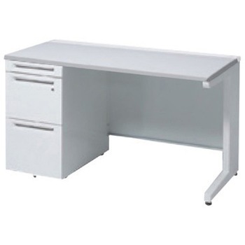 3V19CK MK28 アドバンス 左片袖 中央引出し無 標準タイプ L脚 オカムラ(岡村製作所) 06731798