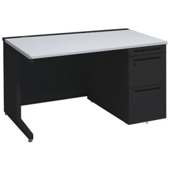 アドバンス 右片袖 中央引出し無 コンセント対応タイプ L脚 オカムラ(岡村製作所)