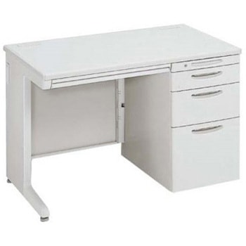 SDデスク 片袖机 4段L オカムラ(岡村製作所)