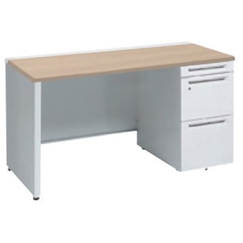 アドバンス 右片袖 中央引出し無 標準タイプ パネル脚 オカムラ(岡村製作所)