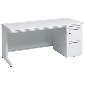 アドバンス 右片袖 中央引出し付(A3対応) 標準タイプ ダイヤル錠タイプ L脚 オカムラ(岡村製作所)