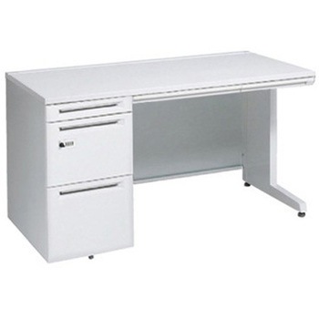 3V1ZCJ MK28 アドバンス 左片袖 中央引出し付(A3対応) 標準タイプ ダイヤル錠タイプ L脚 オカムラ(岡村製作所) 06734930