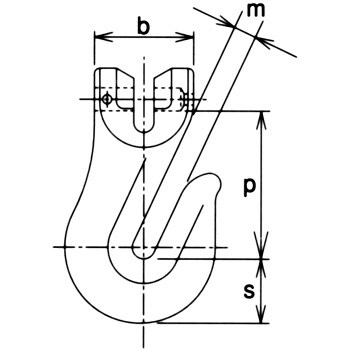 チェーンスリング用グラブフックG