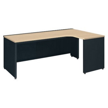 アドバンス L型右用引出付(A3対応) 配線カバーコンセント対応タイプ パネル脚 オカムラ(岡村製作所)