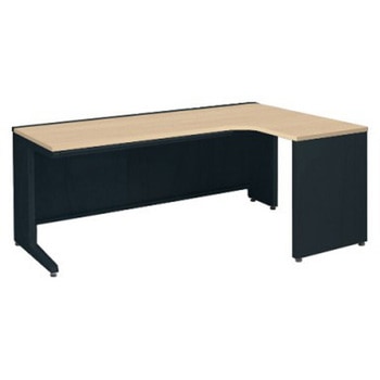 アドバンス L型右用引出付(A3対応) 配線カバーコンセント対応タイプ L脚 オカムラ(岡村製作所)