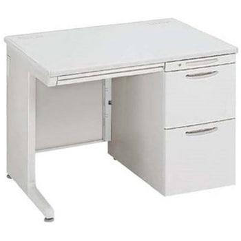 SDデスク 片袖机 3段L オカムラ(岡村製作所)