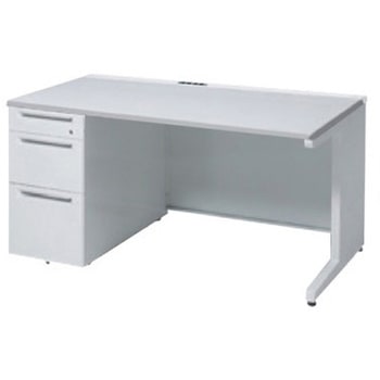 3V13MH MK28 アドバンス 左片袖3段B5 中央引出し無 コンセント対応タイプ L脚 オカムラ(岡村製作所) 06744468