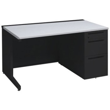 アドバンス 右片袖3段B5 中央引出し無 標準タイプ L脚 オカムラ(岡村製作所)