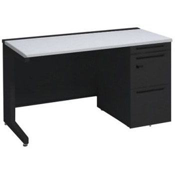 アドバンス 右片袖 中央引出し無 標準タイプ ダイヤル錠タイプ L脚 オカムラ(岡村製作所)