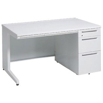 アドバンス 右片袖3段B5 中央引出し付(A3対応) 標準タイプ L脚 オカムラ(岡村製作所)