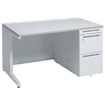 アドバンス 右片袖 中央引出し無 標準タイプ L脚 オカムラ(岡村製作所)