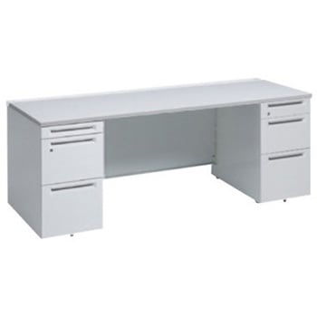 アドバンス 両袖机 3段B5 中央引出し無 スタンダードタイプ オカムラ(岡村製作所)