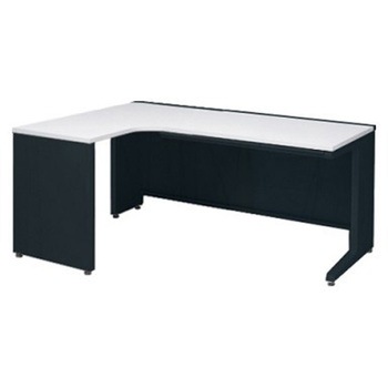 アドバンス L型左用引出付(A3対応) 配線カバー標準タイプ L脚 オカムラ(岡村製作所)