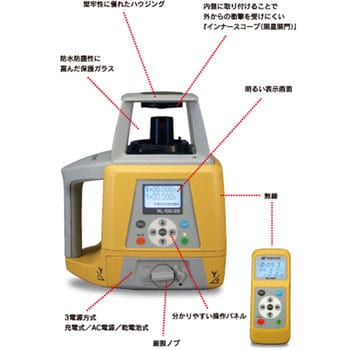 レンタル】ローテーティングレーザー(校正書付)+エレベータ三脚