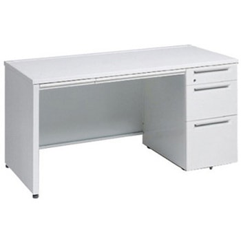 アドバンス 右片袖3段B5 中央引出し付(A3対応) 標準タイプ パネル脚 オカムラ(岡村製作所)