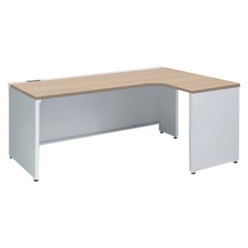 アドバンス L型右用引出無 配線カバーコンセント対応タイプ パネル脚 オカムラ(岡村製作所)