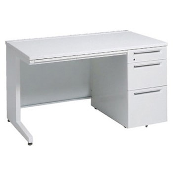 アドバンス 右片袖3段B5 中央引出し付(A3対応) 標準タイプ L脚 オカムラ(岡村製作所)