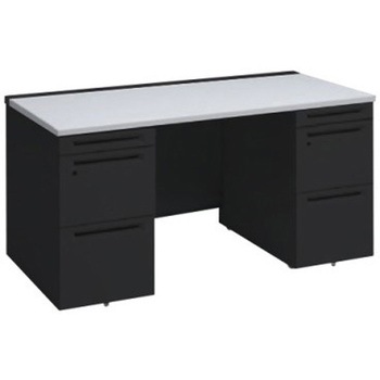 アドバンス 両袖机 中央引出し無 スタンダードタイプ オカムラ(岡村製作所)