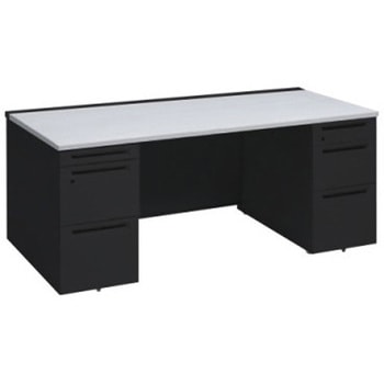 アドバンス 両袖机 3段B5 中央引出し無 スタンダードタイプ オカムラ(岡村製作所)