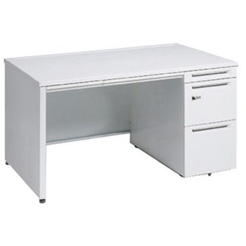 アドバンス 右片袖 中央引出し付(A3対応) 標準タイプ ダイヤル錠タイプ パネル脚 オカムラ(岡村製作所)